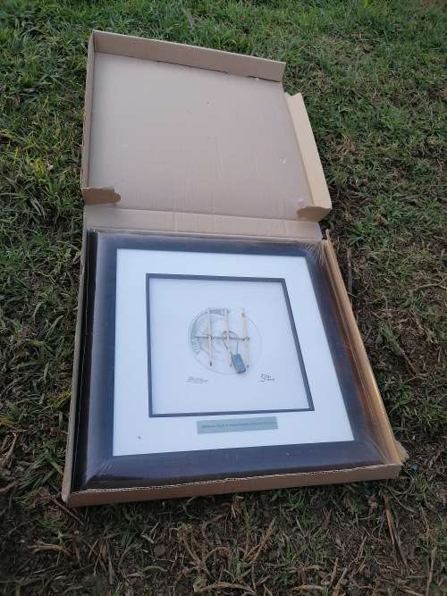 original fence from robben Island prison with authentication certificate