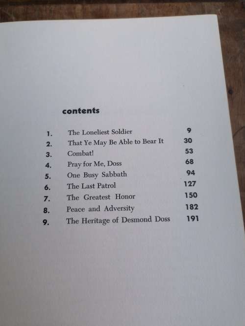 The unlikeliest Hero 1967 First print 199 page book