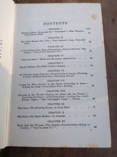 the adventures of huckleberry finn by mark twain 1929