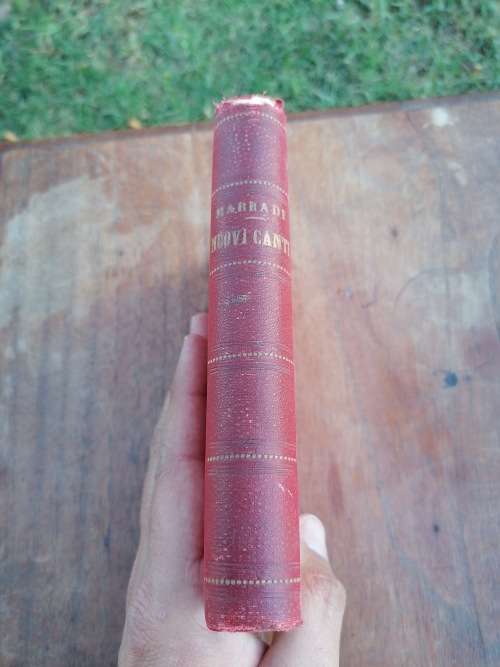 nuovi canti di giovanni marradi 1891 signed copy