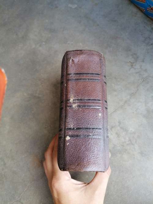 Antique photo album, no pictures