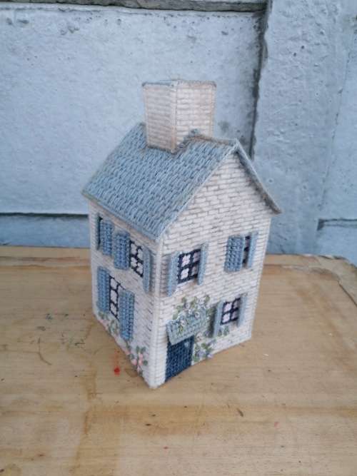 Cute made with wool house