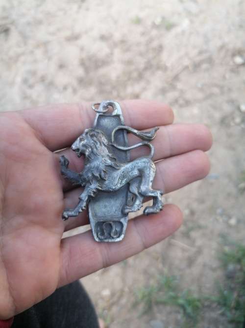Vintage 1970`s Zodiac Pendant, Sign of LEO