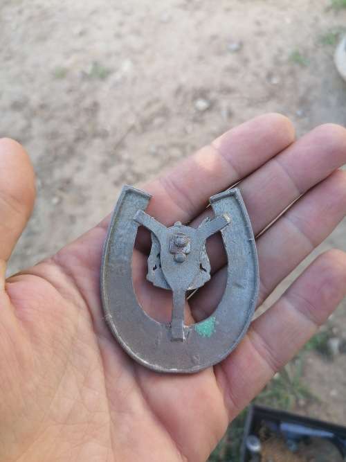 Rustenburg horseshoe badge