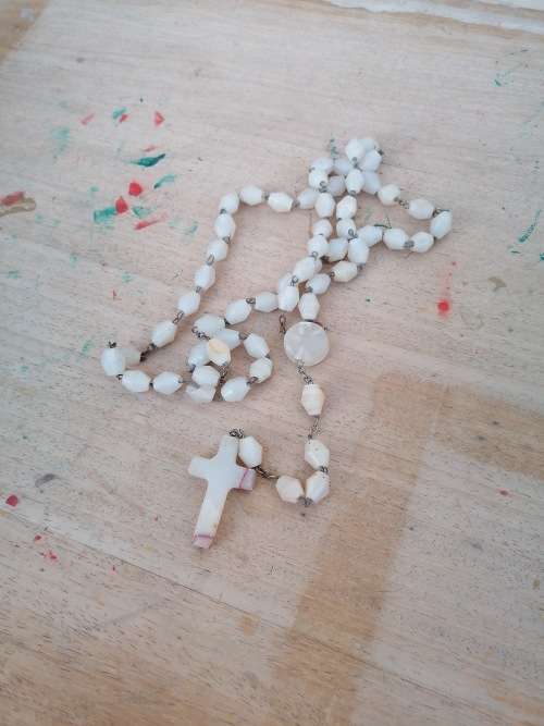Old stone rosary