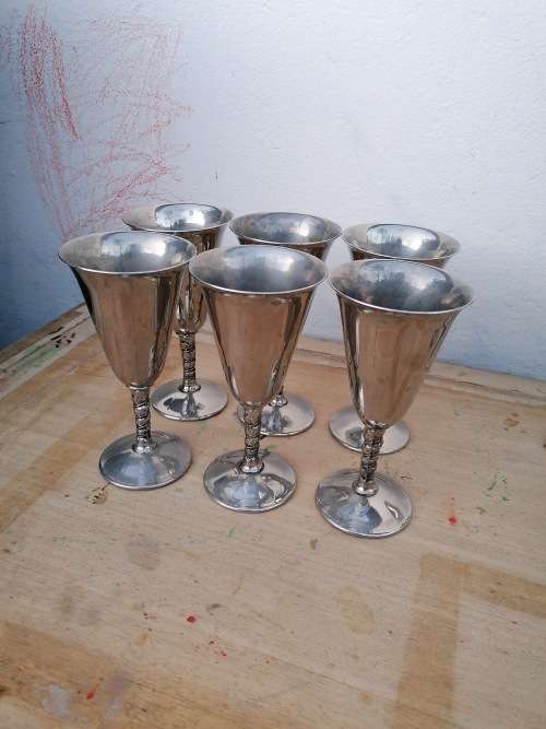 Vintage Silver Plated Goblets