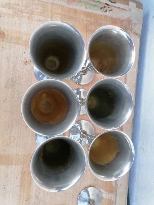 Vintage Silver Plated Goblets