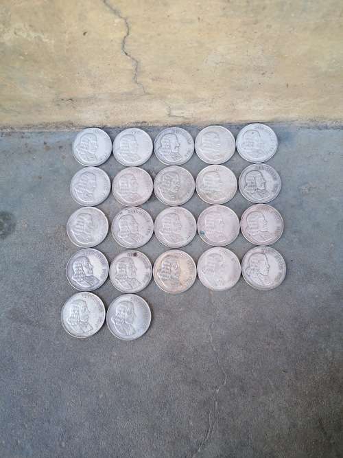 Huge 1966 silver one rand lot