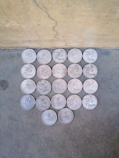 Huge 1966 silver one rand lot