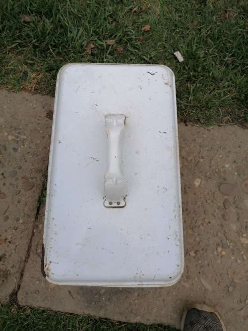 Vintage Willow cooler box. Condition as per picture