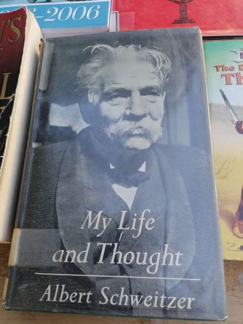 my life and thought Albert schweitzer 1958