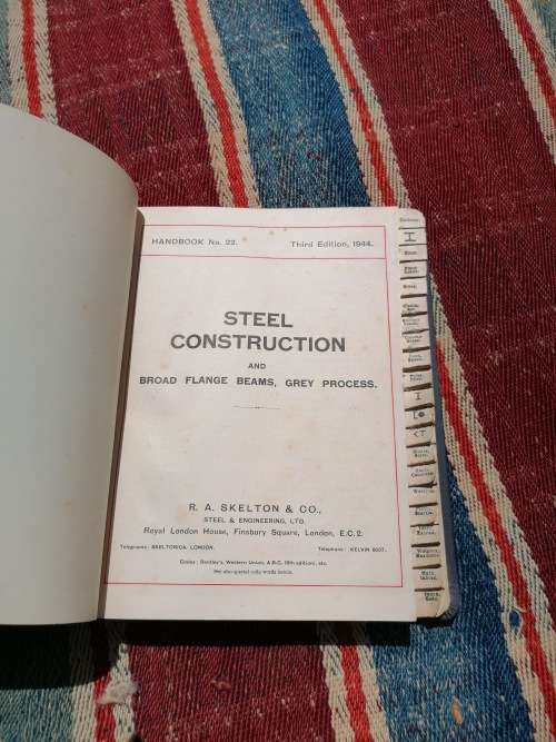 STEEL CONSTRUCTION HANDBOOK NO 22 1944