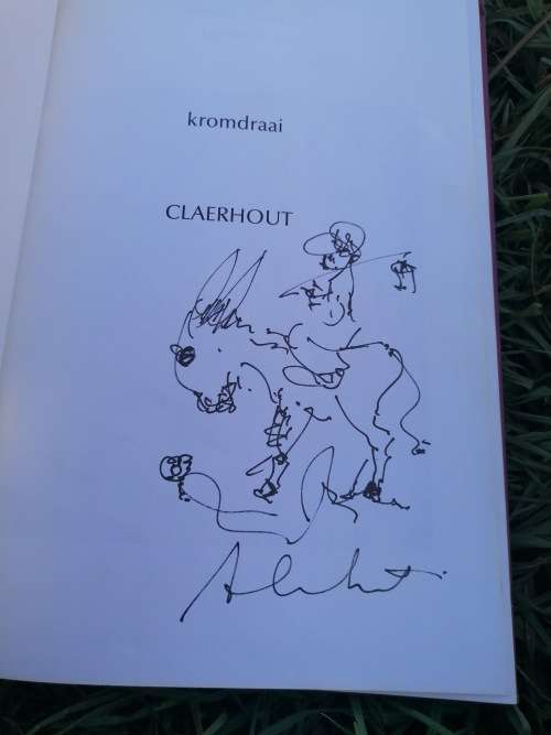 3 x Claerhout H/C books, 2 signed, all 3 in one lot!