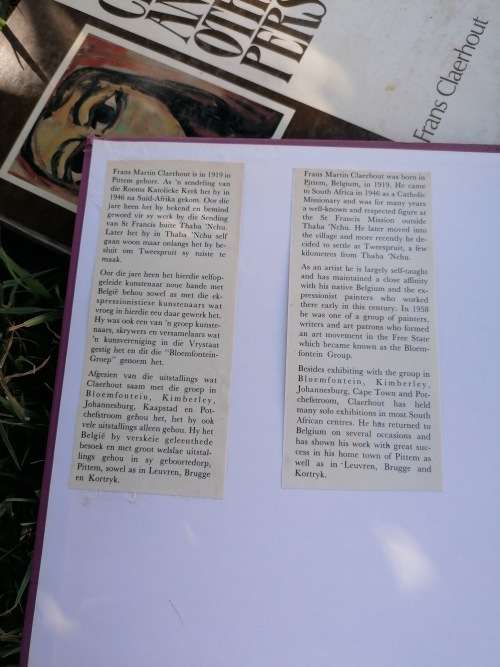 3 x Claerhout H/C books, 2 signed, all 3 in one lot!