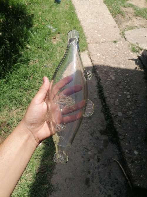 Cool vintage fish decanter bottle. Condition as per picture