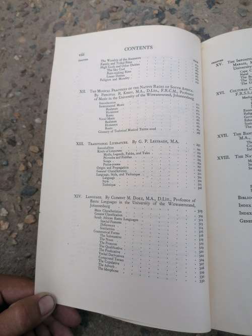 Bantu-Speaking Tribes of South Africa, An Ethnographical Survey Schapera, I. Published by Maskew Mil