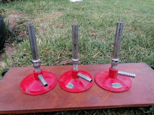 Old school Bunsen Laboratory Burners. Bid per item