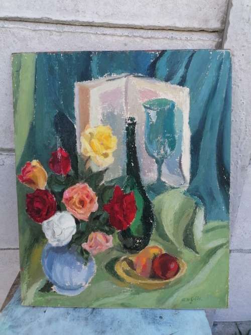Old painting by mm gibbs