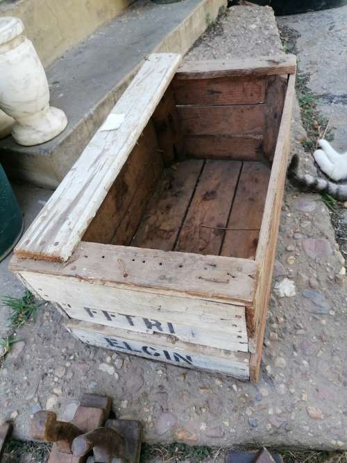 Antique tools, some need restoration includes the crate