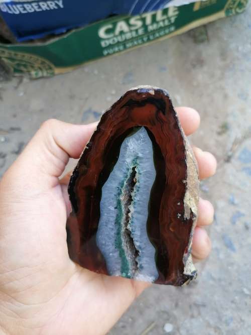Stunning agate crystal