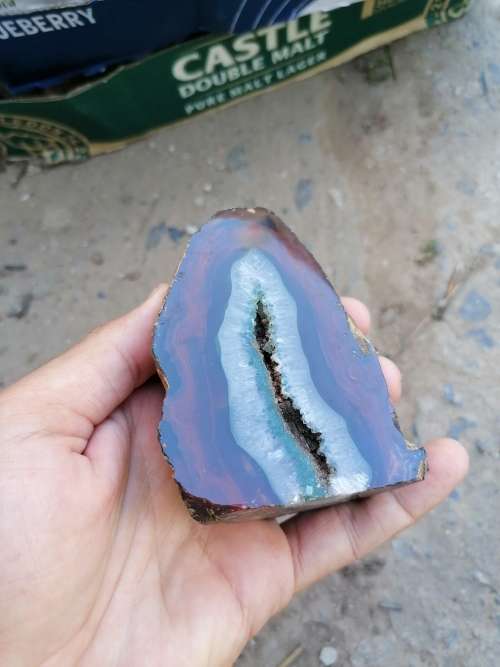 Stunning agate crystal
