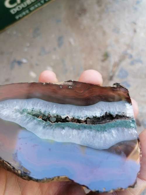 Stunning agate crystal