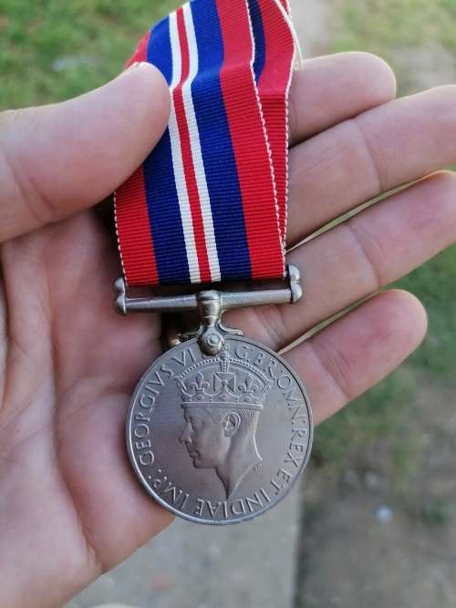 1939-1945 Medal Belonged to 111131 D. J STEYN