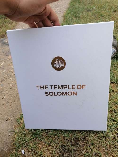 The temple of solomon book with poster