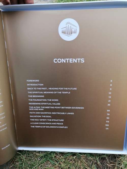 The temple of solomon book with poster