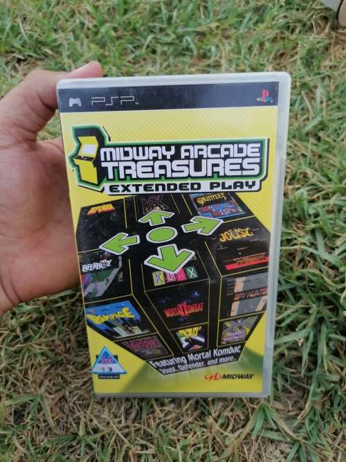Midway arcade treasures psp game