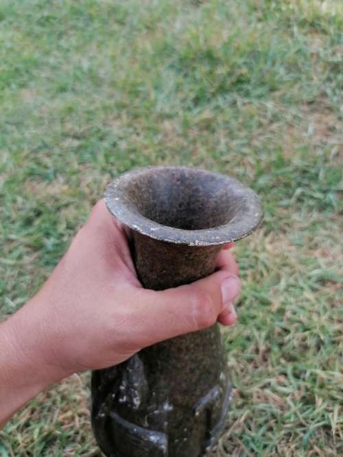 Vintage zimbabwe stone vase