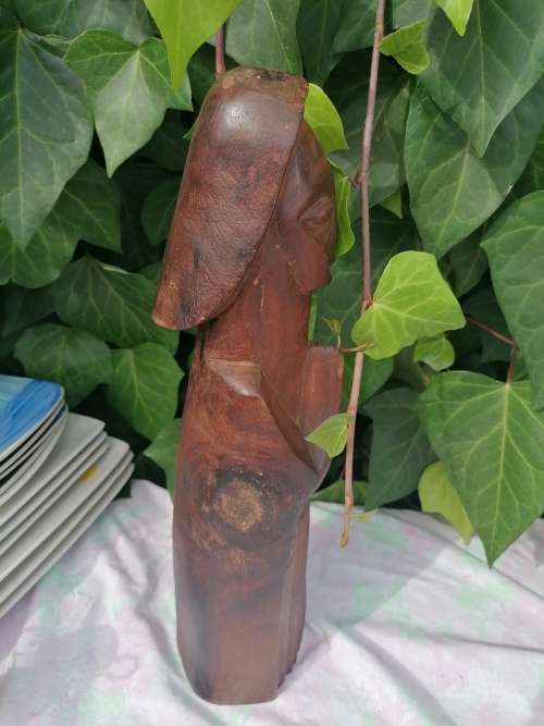 Wooden carving