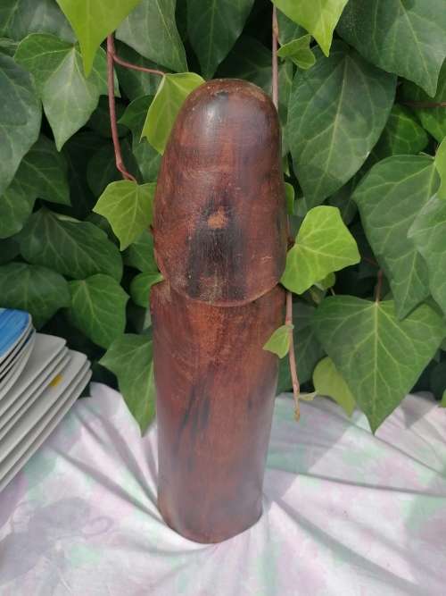 Wooden carving