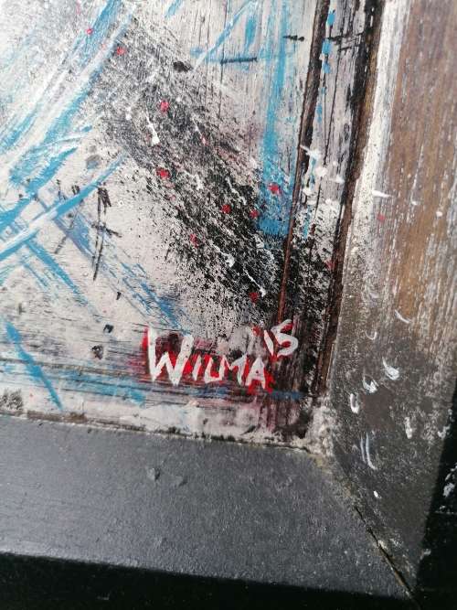 Lovely framed art work by Wilma