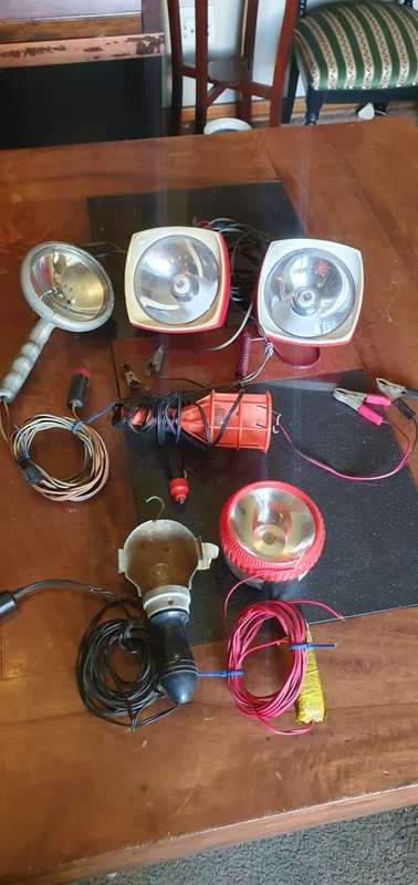 Vintage 12 Volt Car Lamp Collection