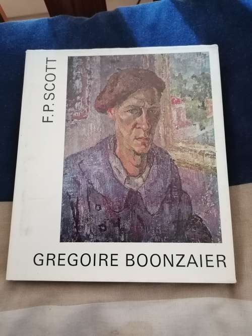 Rare find Gregoire Boonzaiers signed book