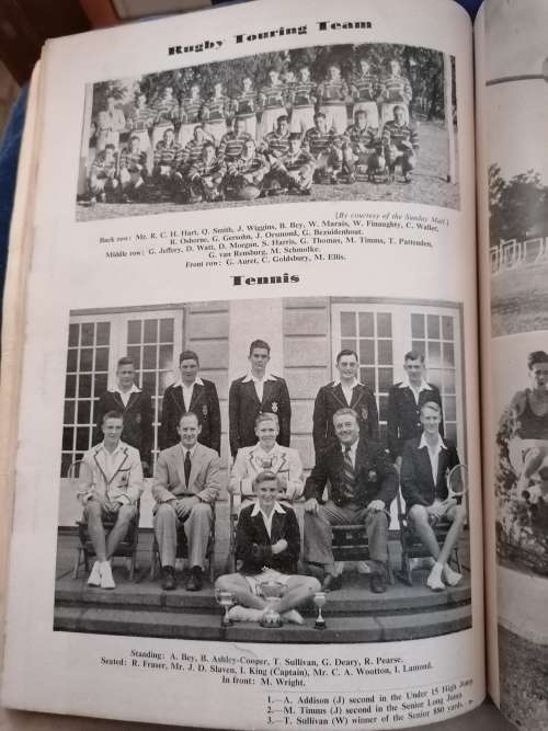 prince Edward school Salisbury 1952 magazine