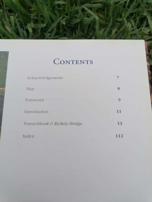 Franschhoek and Rickety Bridge (Hardcover) Gerald Hoberman, Marc Hoberman