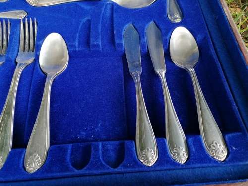 Old cutlery set, not complete