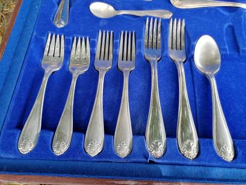 Old cutlery set, not complete
