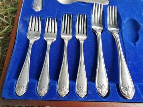 Old cutlery set, not complete