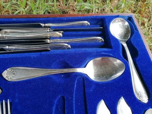 Old cutlery set, not complete