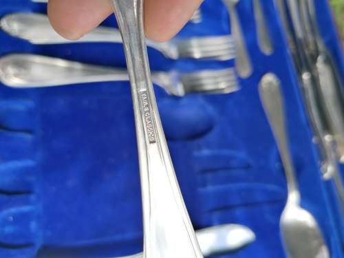 Old cutlery set, not complete