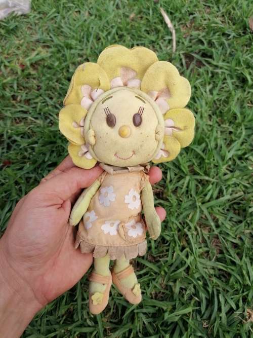 Vintage Fifi and flowertots soft toy, needs a clean