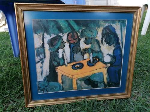 Lovely framed claurhout print