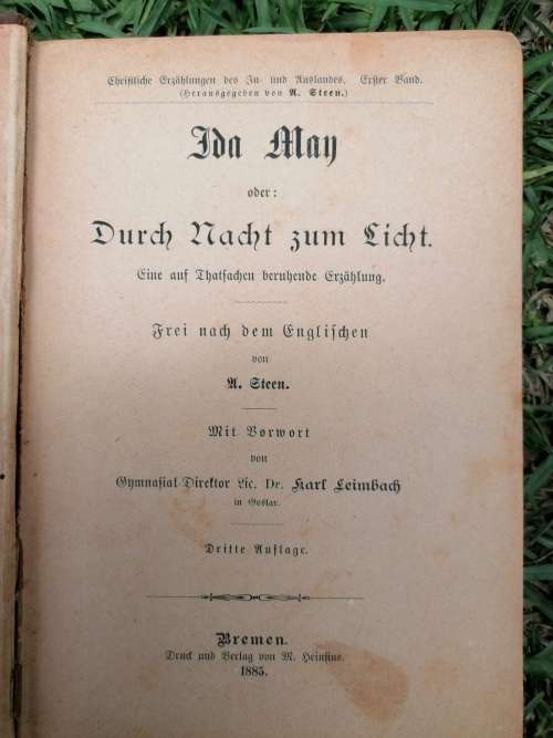 Ida may durch nacht zum licht 1885