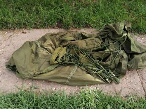 Dispatch Parachute - As Used By The Special Forces And Paras.