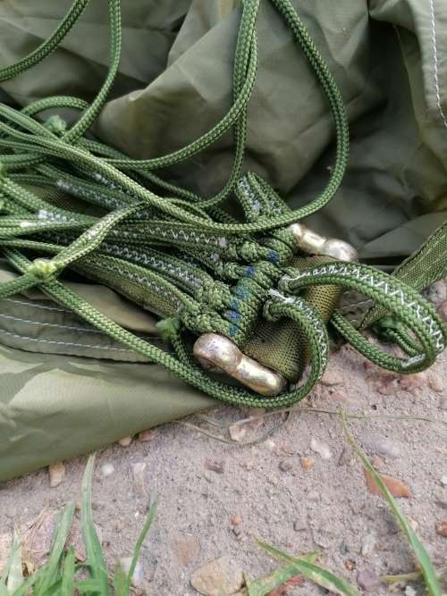 Dispatch Parachute - As Used By The Special Forces And Paras.