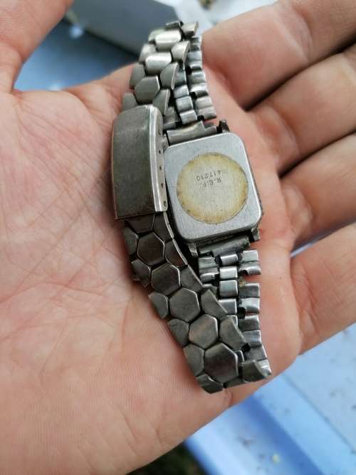 Vintage HOMEGATE 17 JEWELS WATCH. WORKING