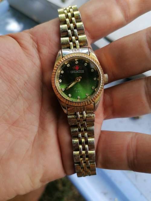 Vintage OREINTEX CRYSTAL WATCH